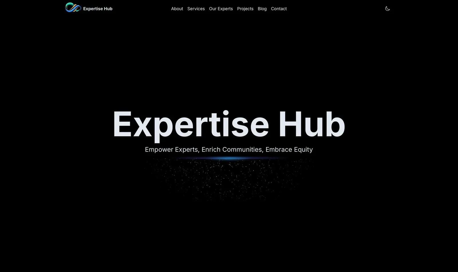 expertise hub website